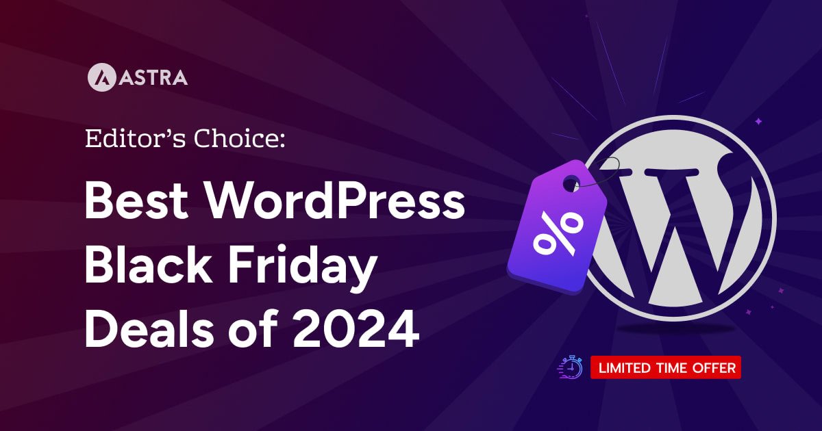 Best Wordpress Black Friday